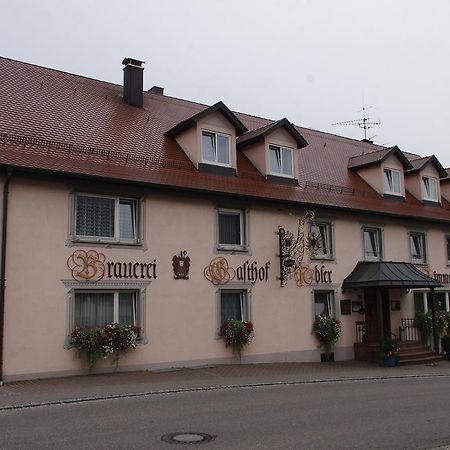 Brauereigasthof Adler Herbertingen Exterior photo